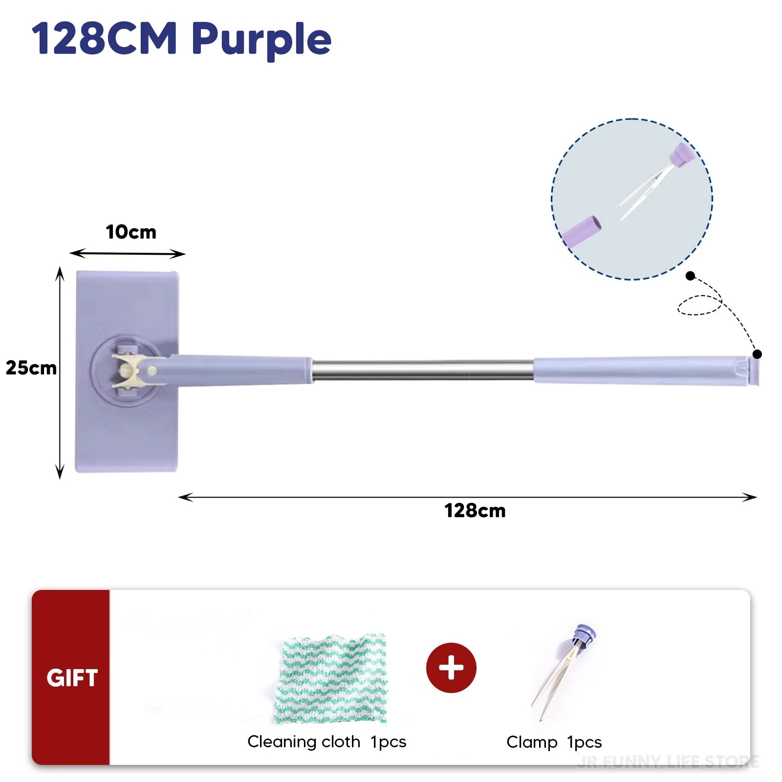 Large Hands-Free Cleaning Mop For window Floor