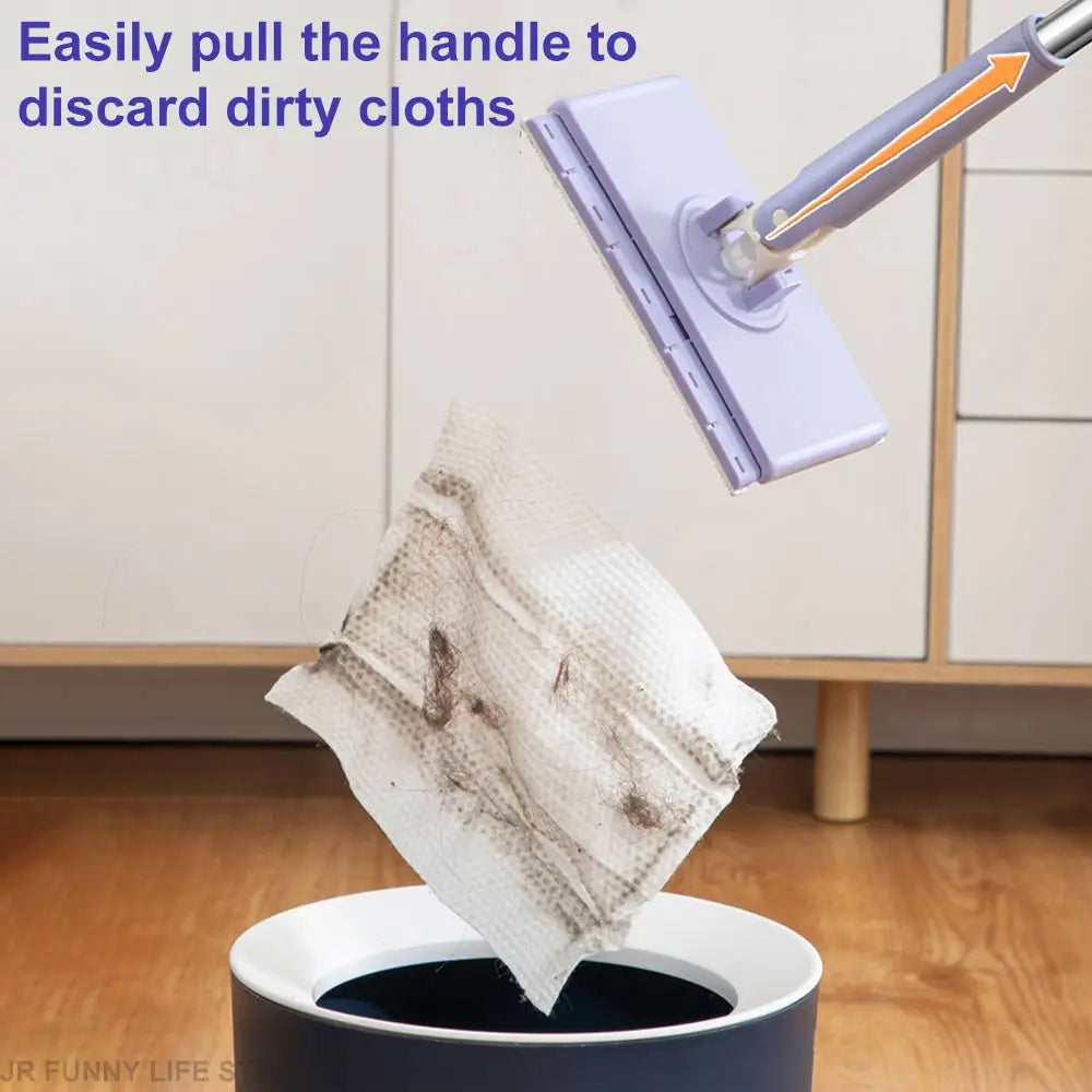 Large Hands-Free Cleaning Mop For window Floor