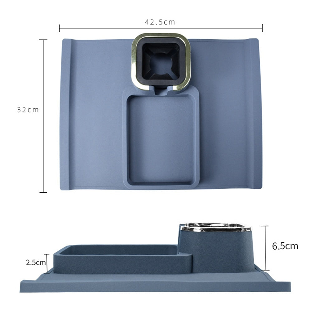 Silicone Sofa Armrest Tray